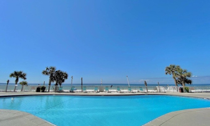 Crescent Beach Condo | Beachfront Condo, Newly Remodeled, Large Balcony, Beach Service, Pool