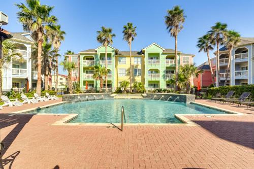 Galveston Apartment | Beachfront Escape in Galveston 2 Pools and Hot Tub