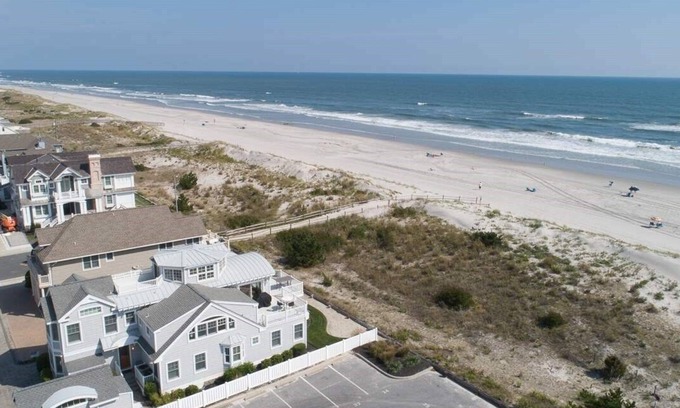 Stone Harbor House | Beachfront House w/POOL at 5 94th St. Stone Harbor & Avalon PERFECT LOCATION