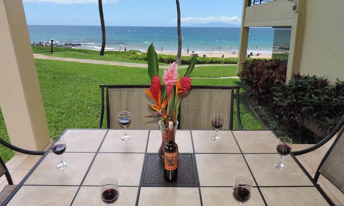 Wailea Condo | Beachfront, Polo Beach Wailea/Makena #103, Ground Floor