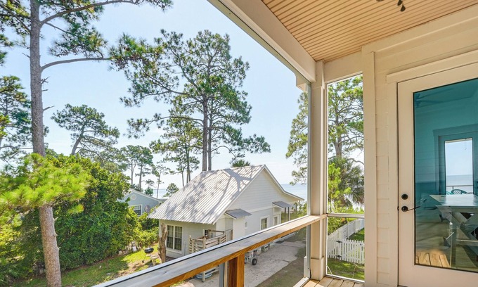 Panacea House | Beachfront St Teresa Home w/Gulf Coast Views!