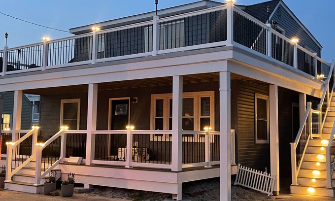 Brigantine House | Beachside Getaway – Modern 2BR, Outdoor Shower, & Minutes to AC!