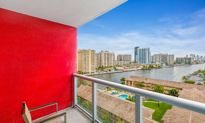 Sunny Isles Beach Apartment | Beachwalk Studio with Amazing view.