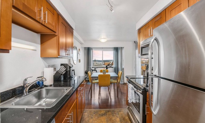 North Beacon Hill Apartment | Beacon Hill Two Bedroom with Peloton and Views