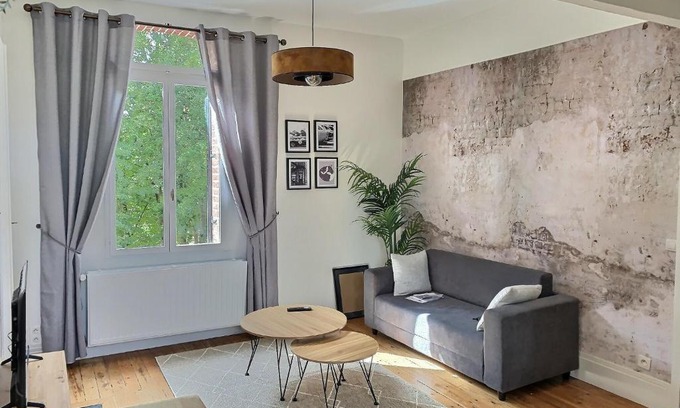Sainte-Anne - Faubourg Noyon Apartment | Beau Duplex proche Centre Gare