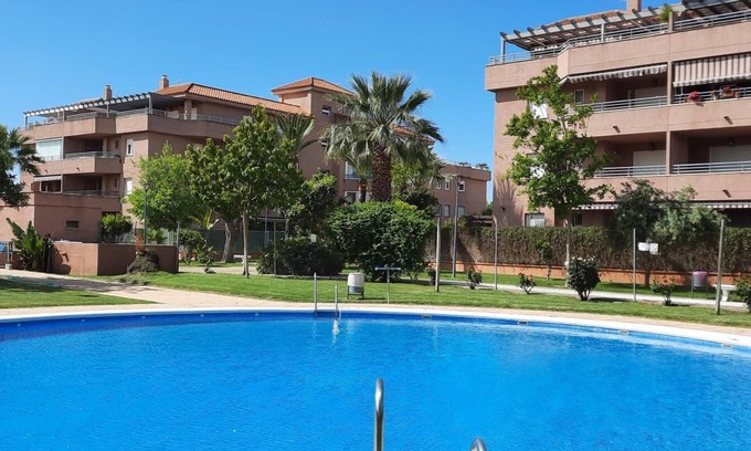 Sanlucar de Barrameda Apartment | Beautiful Apartment in Sanlúcar with POOL, TERRACE, A/C, WIFI and PARKING