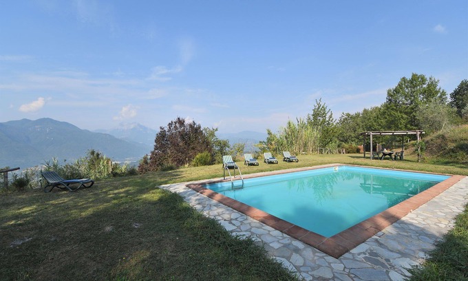 Coreglia Antelminelli House | Beautiful private villa for 6 guests with private pool, WIFI, TV, pets allowed and parking