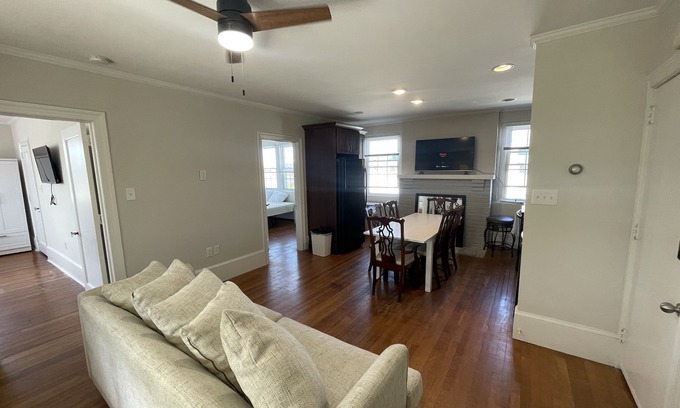 North End Condo | Beautiful 2BD/2BA Condo, steps from Asbury Avenue. Sleeps up to 7!