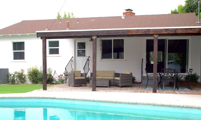 Lake Balboa House | Beautiful 3BR W/ Pool, Garage!