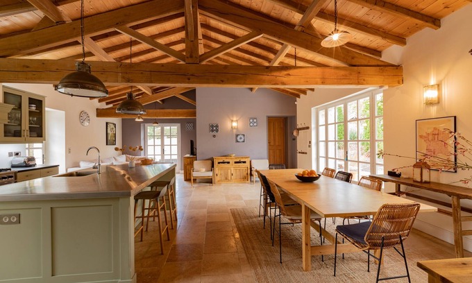 Roques House | Beautiful 4*country house - Heated pool & outdoor kids play area