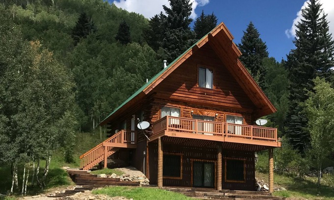 Rico Cabin | Beautiful alpine cabin with balcony near Telluride, Co