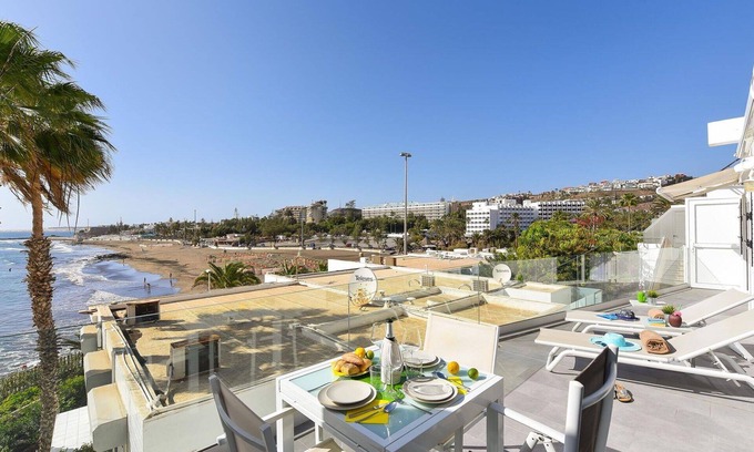 San Agustin Apartment | Beautiful apartment for 6 people with A/C, WIFI, TV, terrace and pets allowed