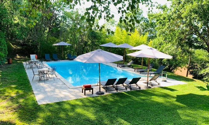 Umbertide Villa | Beautiful apartment in villa for 6 guests with WIFI, A/C, pool, TV, patio and parking