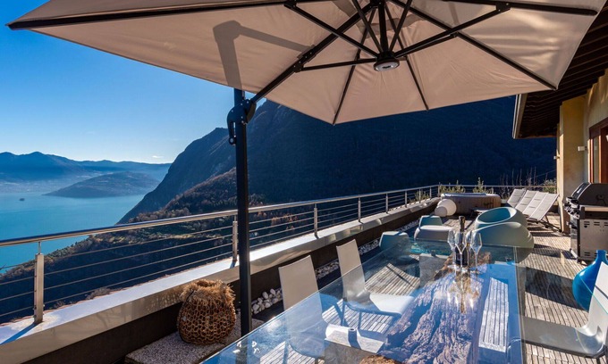 Fonteno Apartment | Beautiful apartment for 6 guests with WIFI, A/C, hot tub, TV, terrace and pets allowed