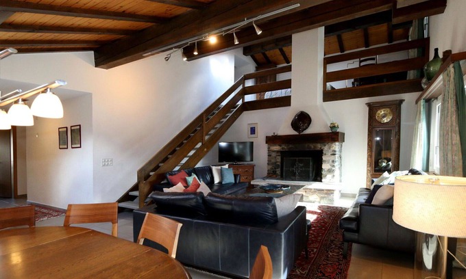 Saas-Fee Apartment | Beautiful apartment for 8 guests with WIFI, TV and balcony