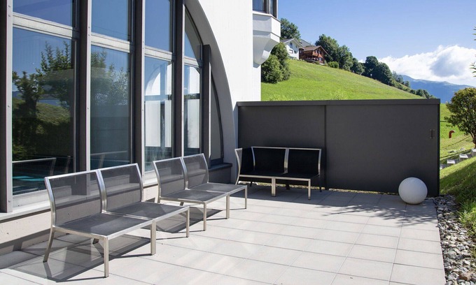 Falera Apartment | Beautiful apartment for 4 guests with pool, WIFI, TV, patio, panoramic view and parking