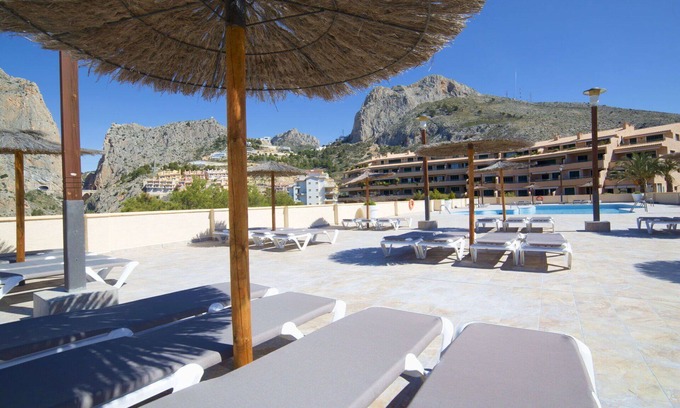 Pueblo Mascarat Apartment | Beautiful apartment for 4 guests with WIFI, A/C, pool, TV and terrace