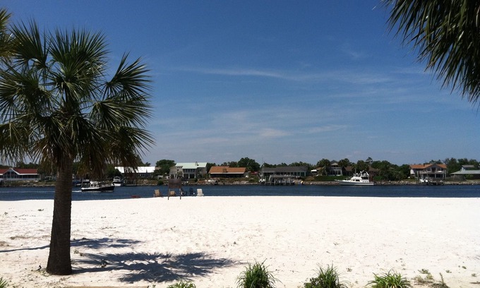 Sunset Pass House | Beautiful Banana Bay Intracoastal Waterfront Townhouse - On The Beach