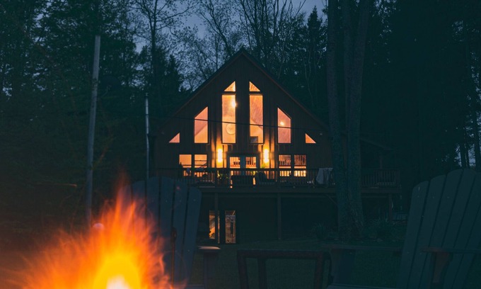 Rushford Lake Cottage | Beautiful Blue Ridge Lake House