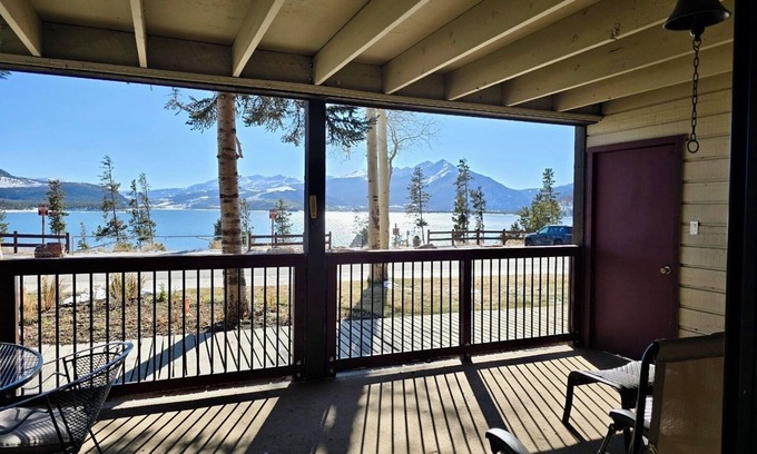 Dillon Condo | Beautiful Condo with Lake and Mountain View's right in the heart of Dillon