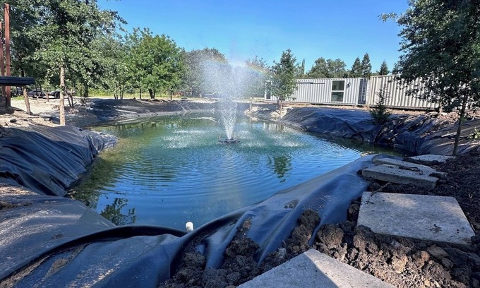 Stockton House | Beautiful Container Home with a Pond & Sandy Beach Area in Morada, Stockton CA