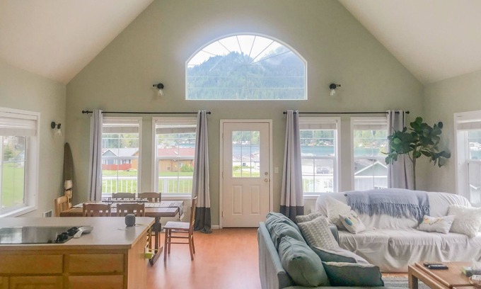 Maple Grove House | Beautiful, family-friendly lake view property with gas grill-Pet friendly