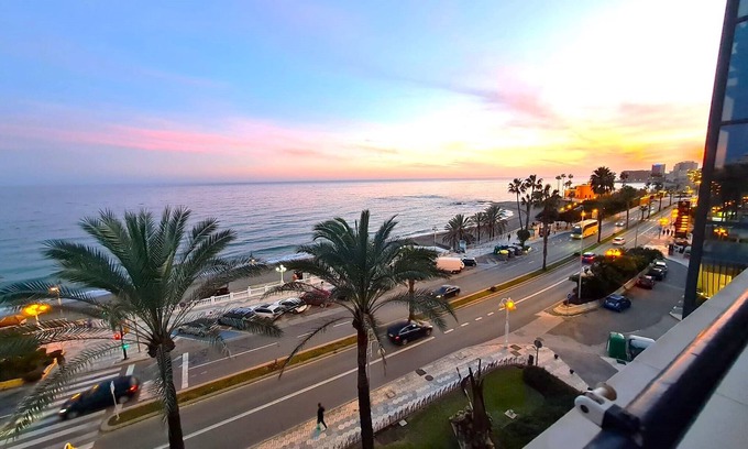 Benalmadena Costa Apartment | Beautiful first line beach Apartment with a fantastic sea view