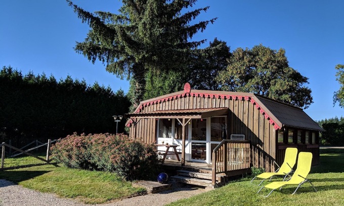 Plombieres-les-Bains House | Beautiful Holiday House in Plombières-Les-Bains with Wooden Terrace