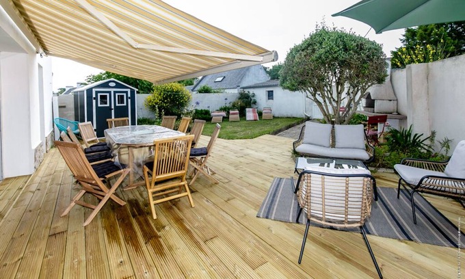 Saint-Pierre-Quiberon House | Beautiful family home 10 pers ST PIERRRE QUIBERON