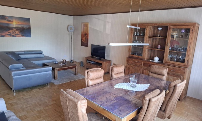Biebelsheim Apartment | Beautiful furnished apartment in a quiet area with great hiking trails nearby