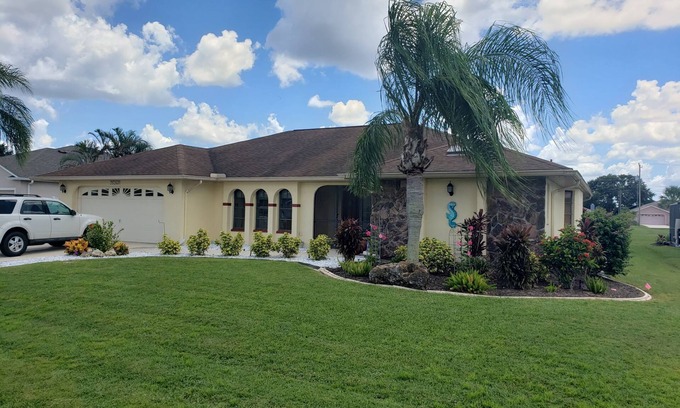 Deep Creek House | Beautiful Heated Pool Home in Punta Gorda