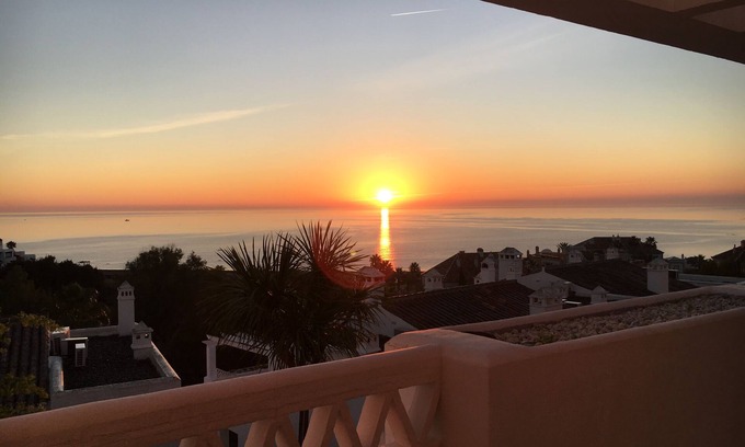 Bahia de Casares House | Beautiful holiday home near Estepona with magnificent sea view in enclosed area