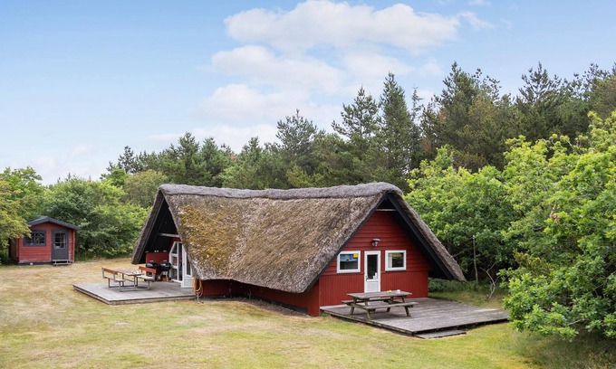 Toftum House | Beautiful home in Rømø with house a panoramic view