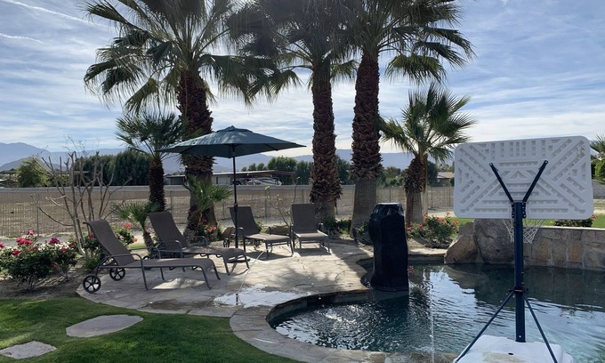 Bermuda Dunes House | Beautiful Home on Yucca Lane. CoachellaFest Party Area!