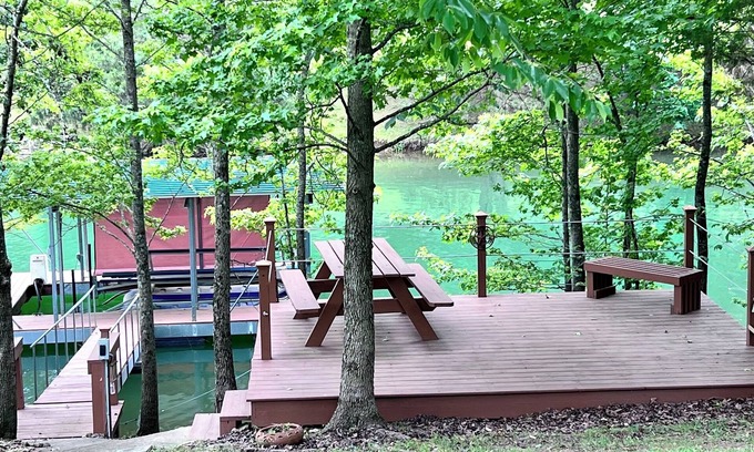 Winchester House | Beautiful home with private boat slip & dock just down the road.