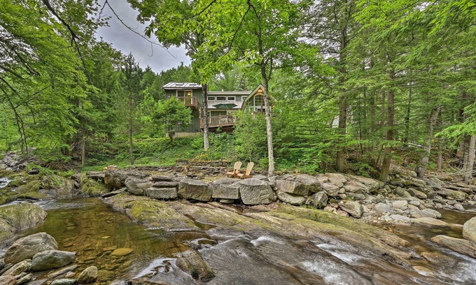 Jay House | Beautiful Jay Peak Home Near Creek & Waterfalls!