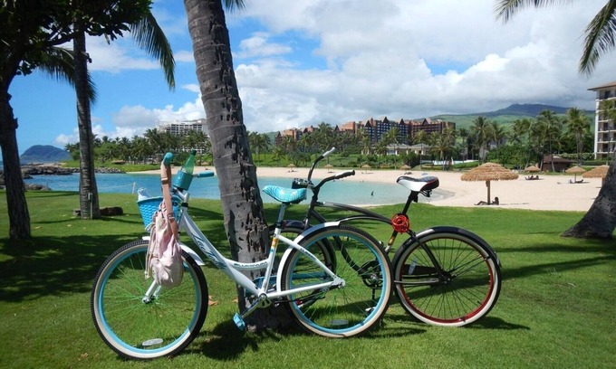 Ko Olina Villa | Beautiful Koolina ground floor Villa Bikes, Beach Gear, close walk to beach!
