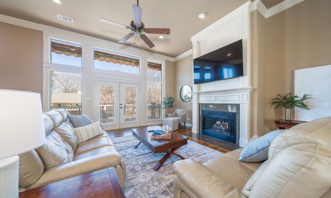 Lakeland House | Beautiful Lake Front Home with Beautiful Views, a Private Dock and King Bed!