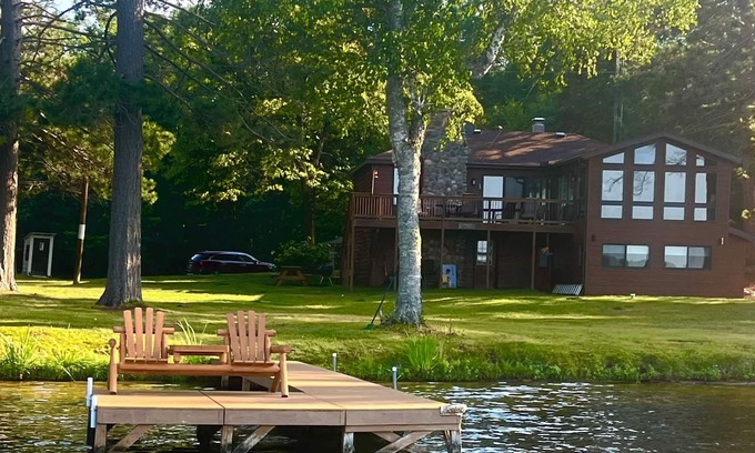 Conover House | Beautiful Lake Home with 200 Feet of Private Frontage