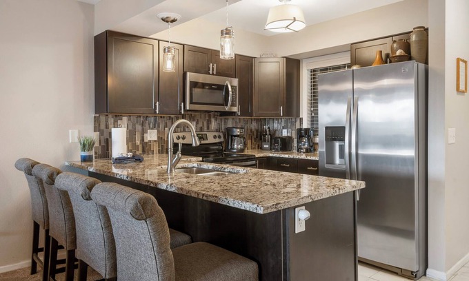 Indian Point Condo | Beautiful Lake View Condo with Private Balcony