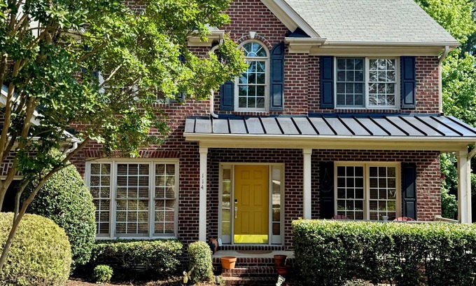 Cary House | Beautiful, mediterranean-style, not-so-big home, w/ open layout & prime location