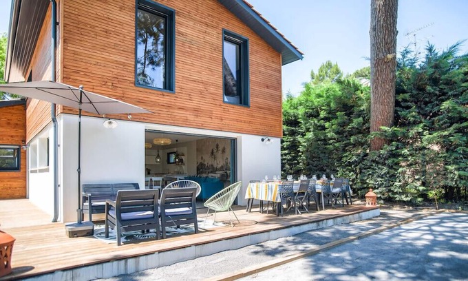 Le Moulleau House | Beautiful modern villa under the pines in Le Moulleau