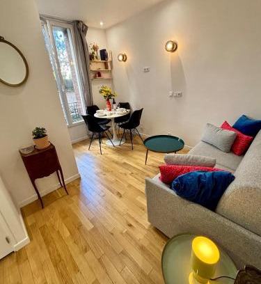 Quartier de la Chapelle Apartment | Beautiful new and comfortable studio 10min from Montmartre