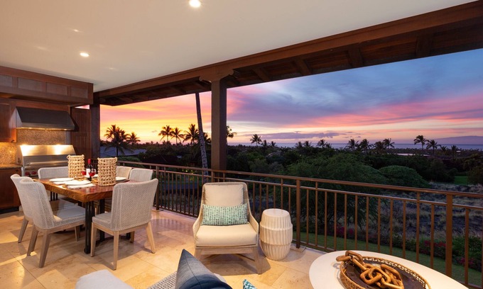 Kaupulehu Villa | Beautiful Ocean View Villa at Hualalai Resort w/AC and Lanai