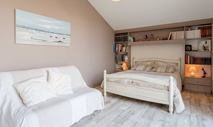 Saint-Germain-sur-Ay House | Beautiful private villa for 2 people with WIFI, TV, terrace and parking
