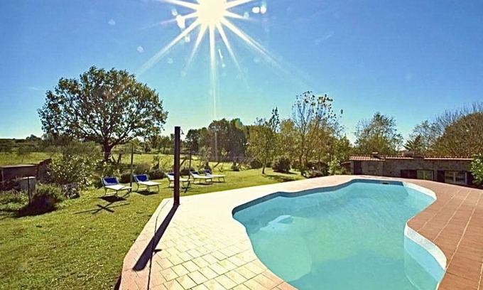 Pitigliano Villa | Beautiful private villa with WIFI, private pool, pets allowed, panoramic view and parking