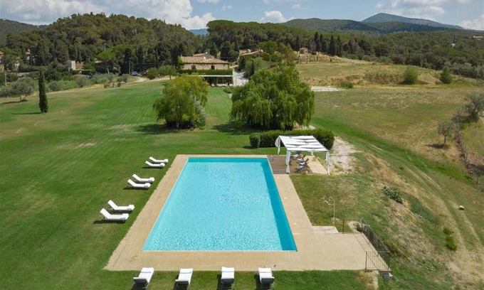 Castellina Marittima Villa | Beautiful private villa with A/C, private pool, WIFI, TV, pets allowed and panoramic view