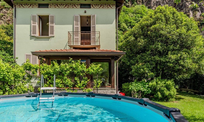 Dervio House | Beautiful private villa for 8 people with private pool, WIFI, TV, terrace and panoramic view