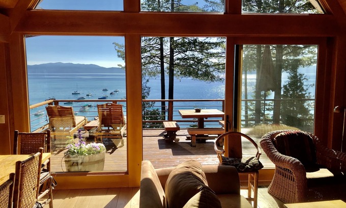 Tahoma House | Beautiful Tahoe Lakefront-West Shore. SPECTACULAR PANORAMIC VIEWS!