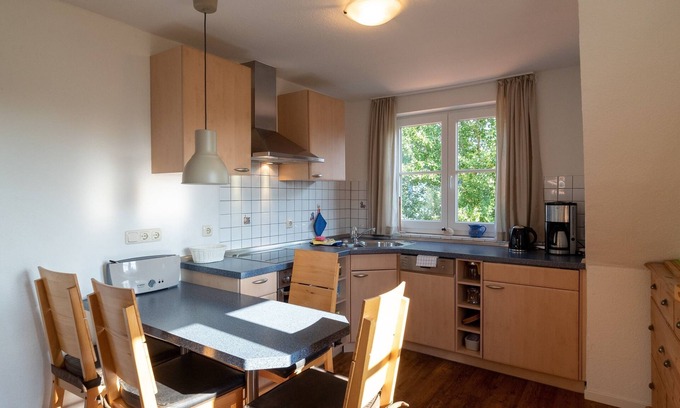 Spiekeroog Apartment | Beautiful top floor vacation apartment in the east of the island with garden use